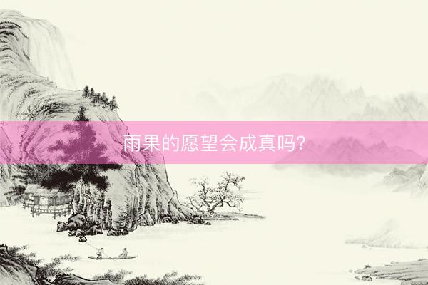 雨果的愿望会成真吗？