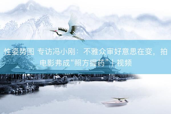 性姿势图 专访冯小刚：不雅众审好意思在变，拍电影弗成“照方握药”｜视频